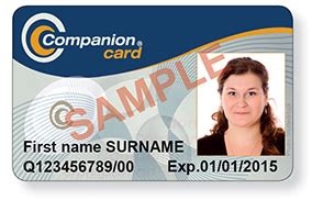I have a membership card. How many companion is .